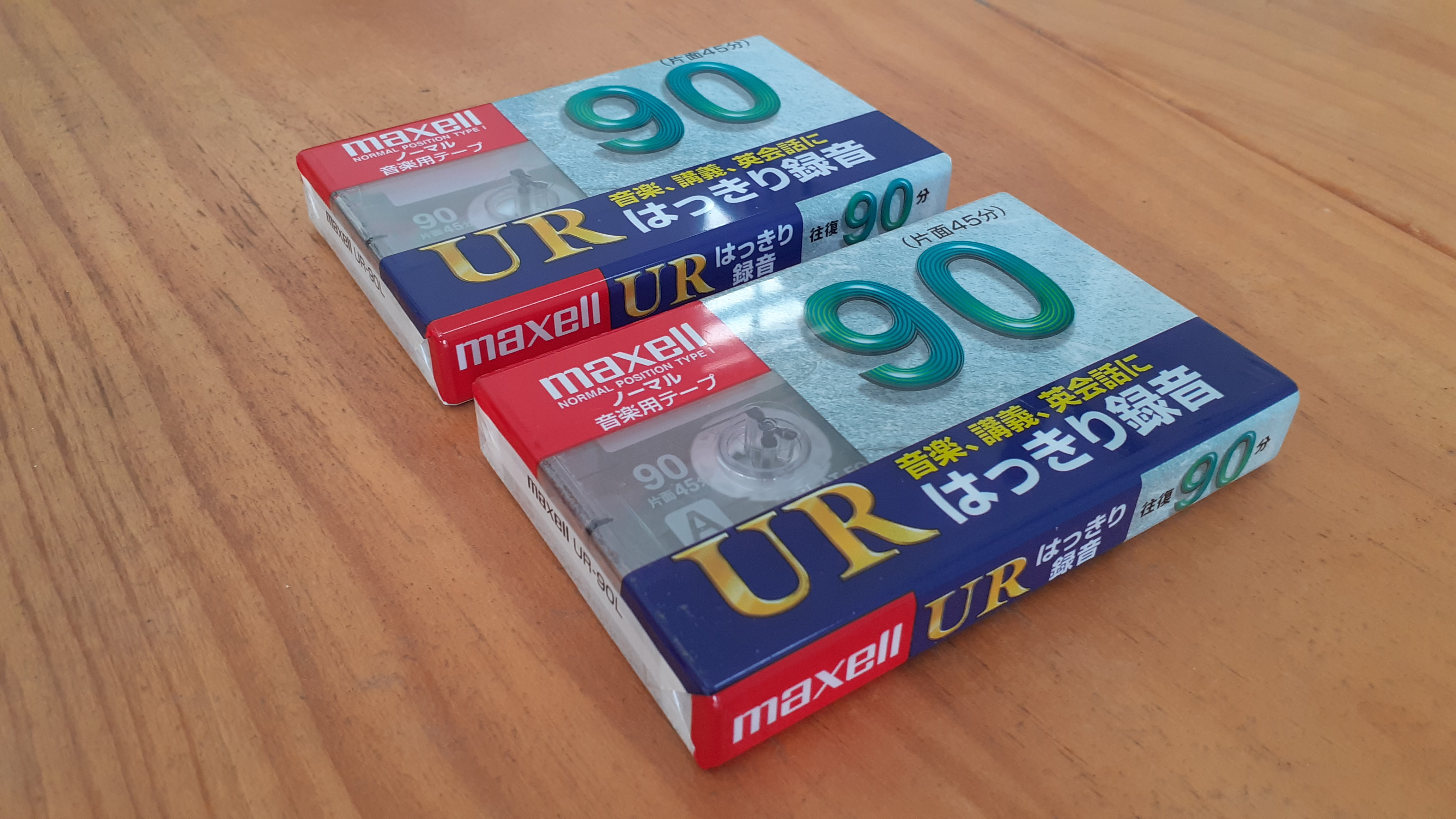 Băng Cassette MAXELL 60, 90, 120 - Hàng mới nguyên seal Nhật Bản