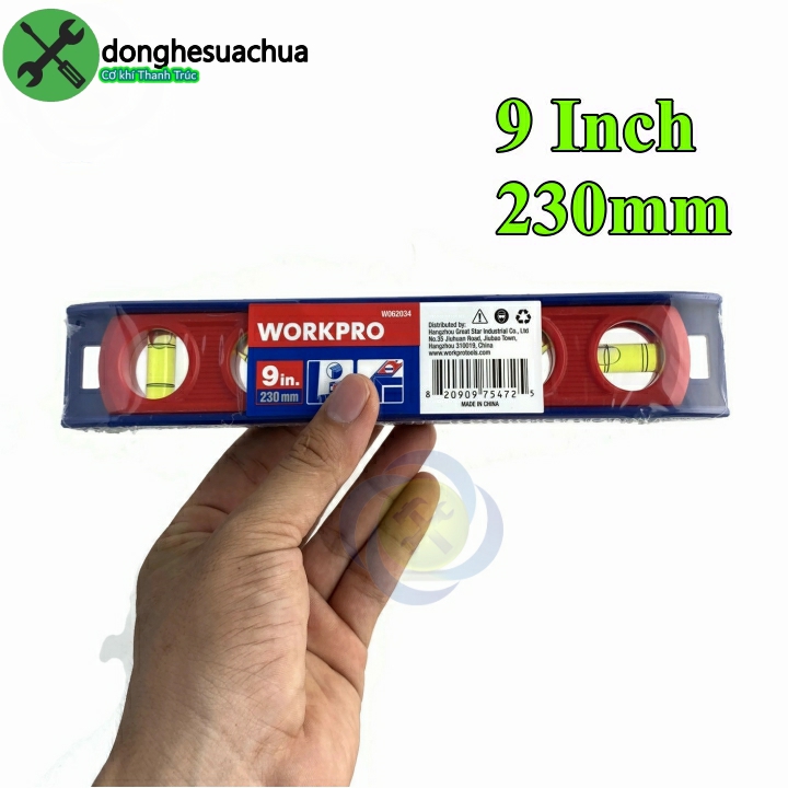 Thước thủy đo góc Workpro W062034 không có từ