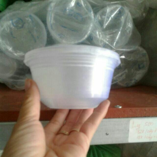 [HCM]Combo 100 thố đựng chè bằng nhựa - Hộp đựng chè có nắp đậy đa năng - SENCHARM