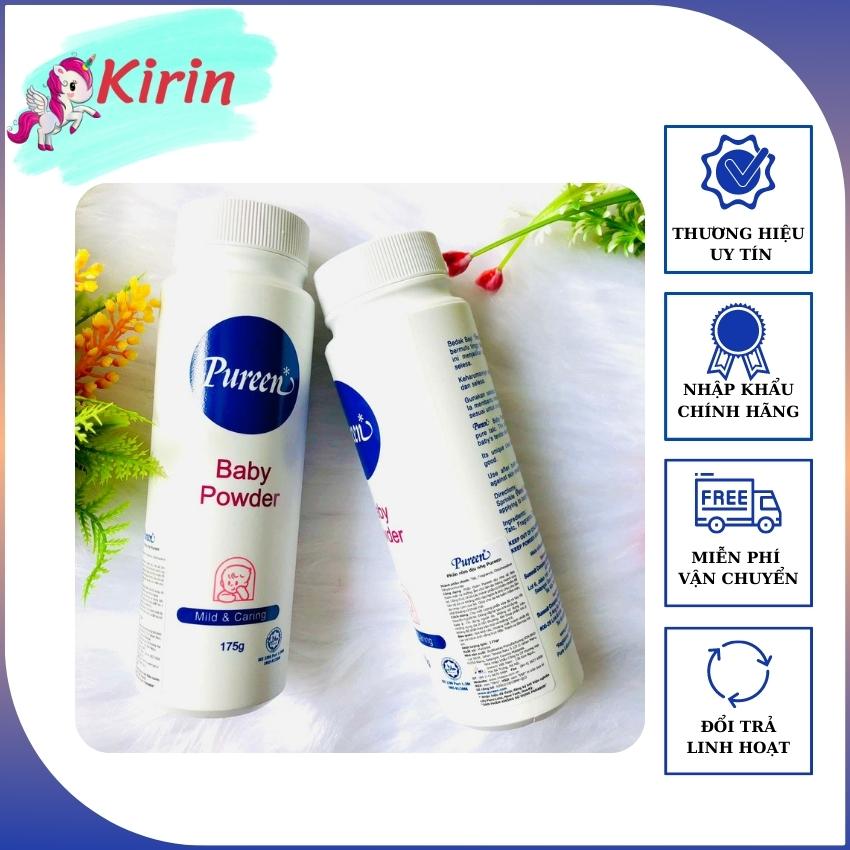 [FreeShip]  Phấn Em Bé  Pureen bảo vệ da bé không khô ráp/ngứa và khó chiu 175g