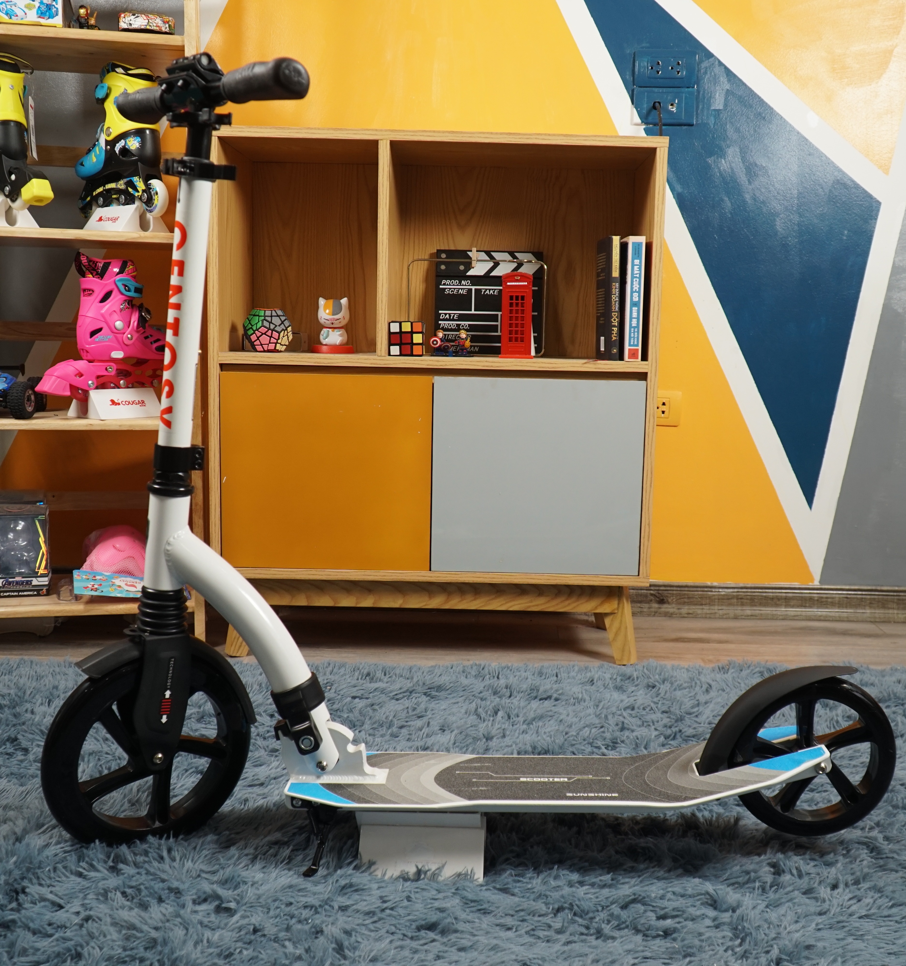 Xe Trượt Scooter Người Lớn Centosy A7 - 2 màu cao cấp