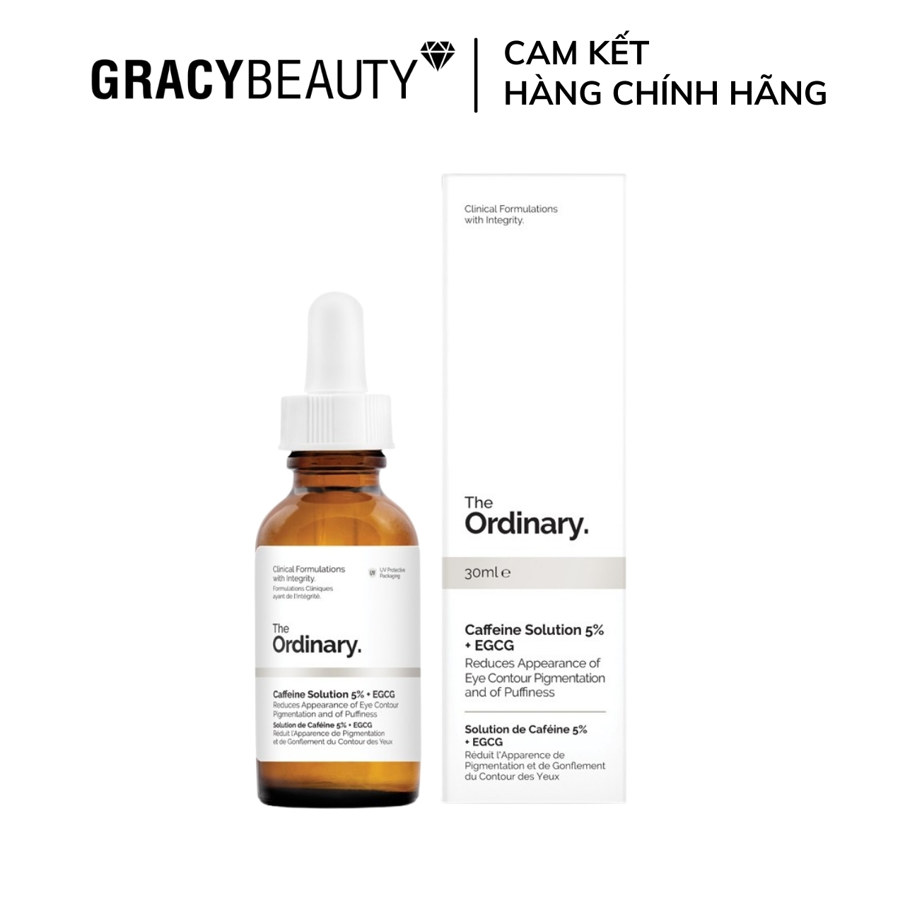 Tinh chất dưỡng da mắt The Ordinary Caffeine Solution 5% + EGCG 30ml