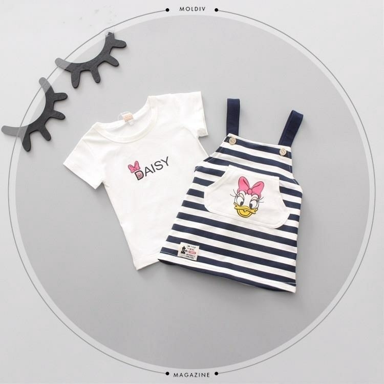 Freeship - mẫu hot - set yếm+áo vịt donal-daisy bé trai bé gái. xmhp