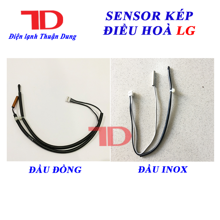 Sensor kép điều hòa LG, Đầu dò cảm biến điều hòa LG - Điện Lạnh Thuận Dung