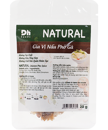 Gia vị nấu phở gà Dh foods