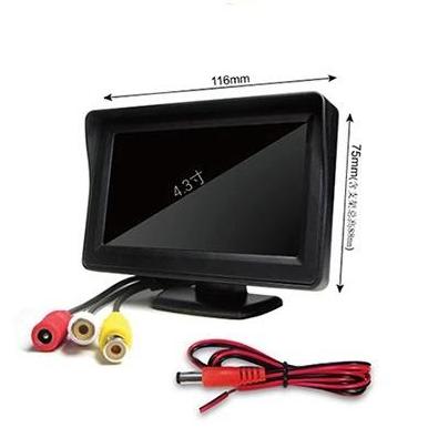 MÀN HÌNH TAPLO ÔTÔ HIỂN THỊ CAMERA LÙI 4.3 INCH 12V ( giá 1 cái )
