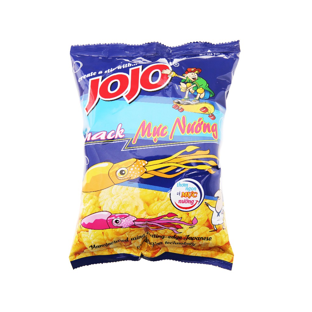 Snack JOJO mực nướng gói 38g