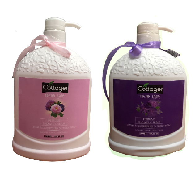 COMBO 2 CHAI Sữa tắm Hương nước hoa Cottage - sữa tắm Cottage trend lady hương nước hoa - Cân bằng độ PH cho da - không gây kích ứng với bất kì loại da nào