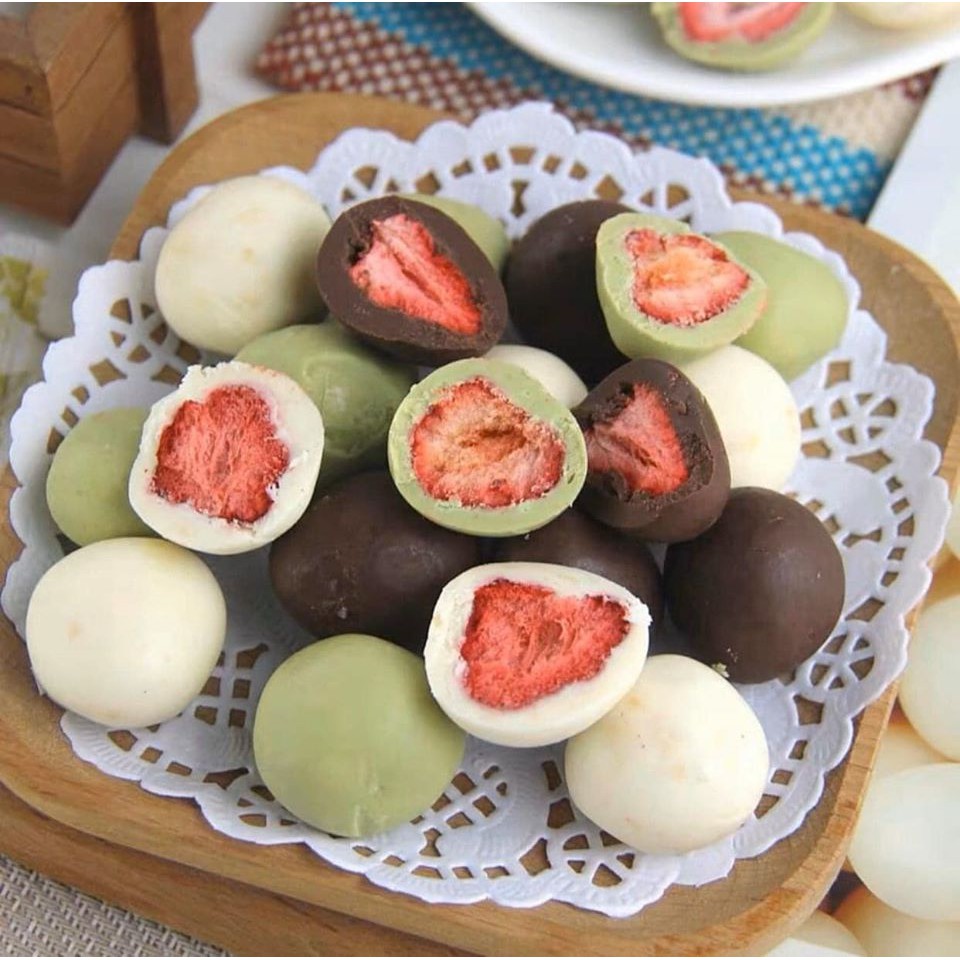 Kẹo Marshmallow hình kem ốc quế vị dâu 10g - Nhật Bản