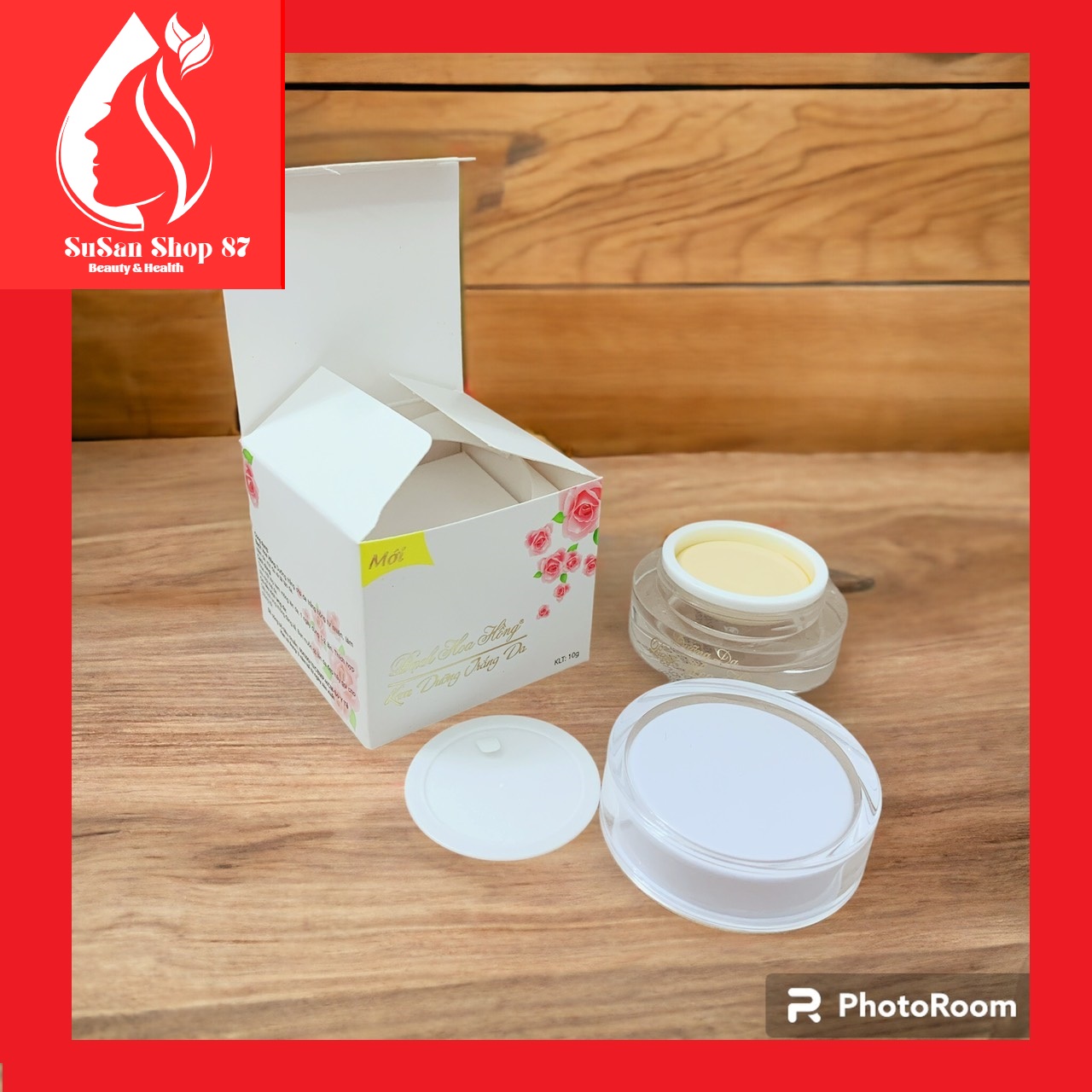 Kem dưỡng da Bach Hoa Hong đánh bay mụn hộp 10g siêu hót