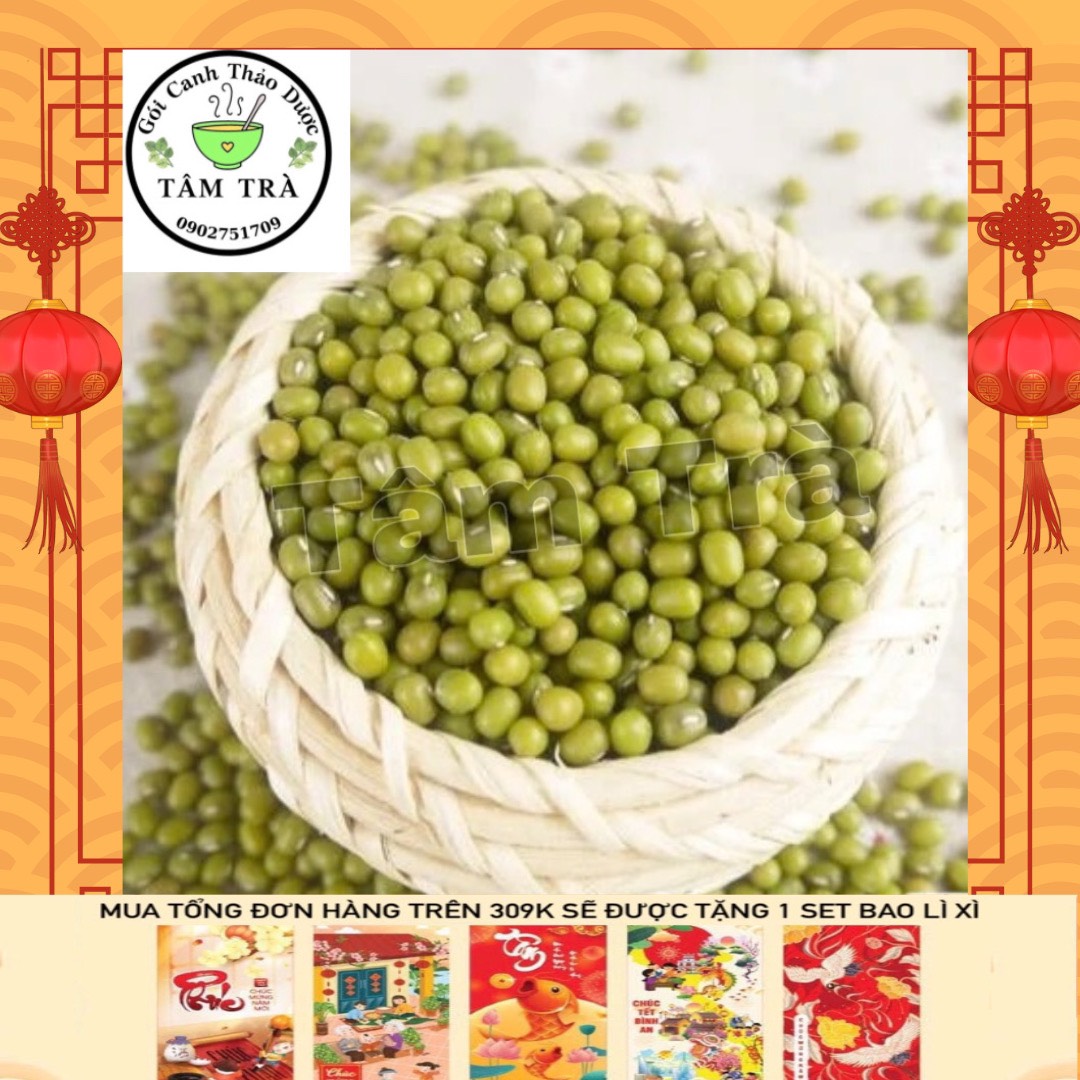 Đậu xanh nguyên hạt hàng chuẩn đẹp-100g