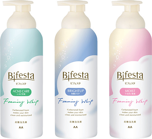Sữa rửa mặt tạo bọt cacbonat bifesta 180g