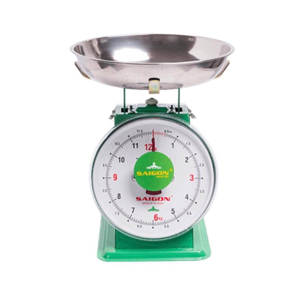 Cần đồng hồ 12kg, 15kg, 20kg, 30kg cân đồng hồ lò xo sài gòn chính hãng việt nam,