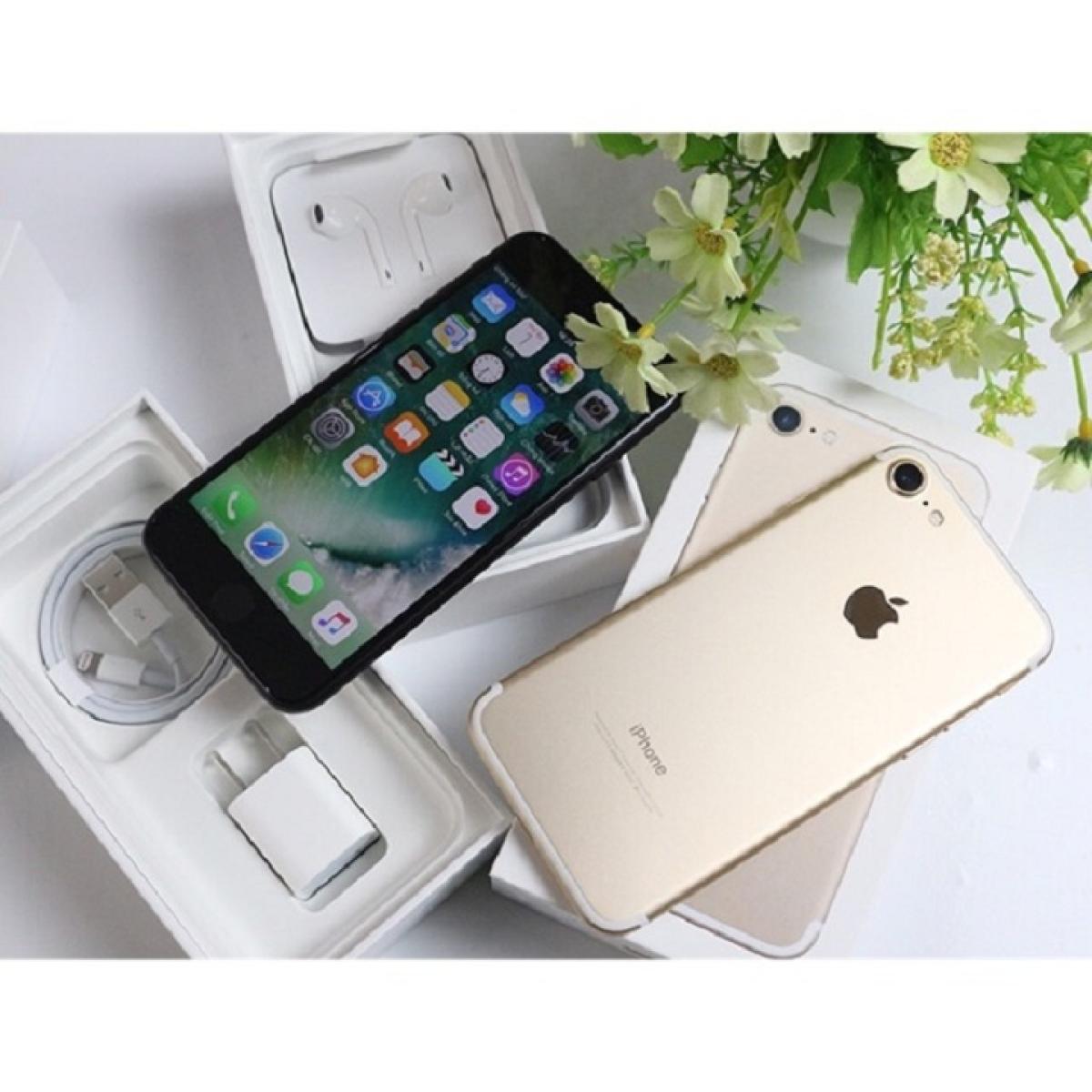 [ Rẻ Hủy Diệt ] điện thoại giá siêu rẻ dành cho học sinh người già Chính Hãng I.phone 7 32G bản Quốc Tế, Full Vân tay, Smartphone Cao cấp, điện thoại IP 7 7G Camera đẹp, Cấu hình mạnh, Chiến mọi Game nặng siêu mượt