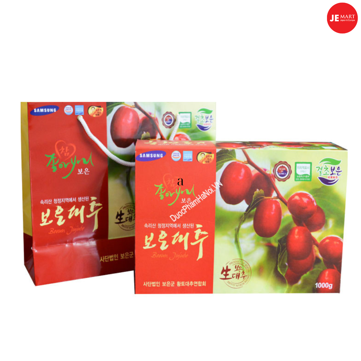 Táo đỏ sấy khô Hàn quốc 1kg