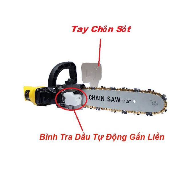 Lưỡi cưa xích gắn máy mài - luoi cua xich gan may mai