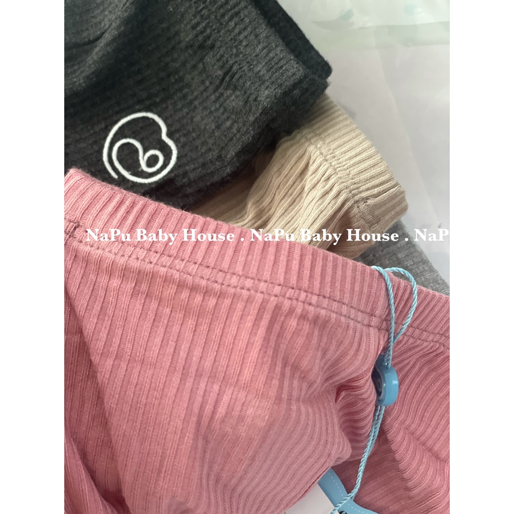 Quần Legging đùi Molist vải gỗ sồi siêu co giãn BU Baby