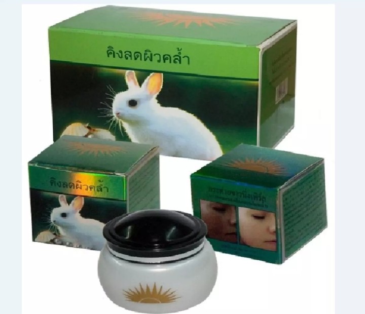 2 HỘP Kem Thỏ xanh nám tàn nhang đồi mồi Thái Lan