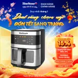 Nồi Chiên Không Dầu BlueStone AFB-5886 9 Lít 1800W - Bảo hành 2 Năm