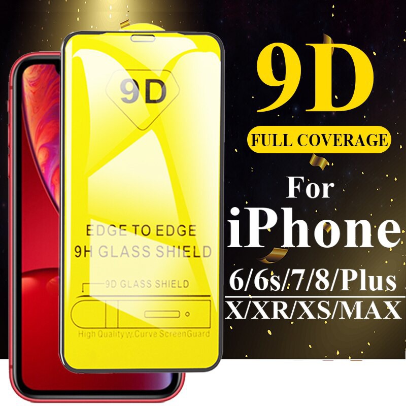 Kính cường lực iPhone, cường lực 9D Full màn