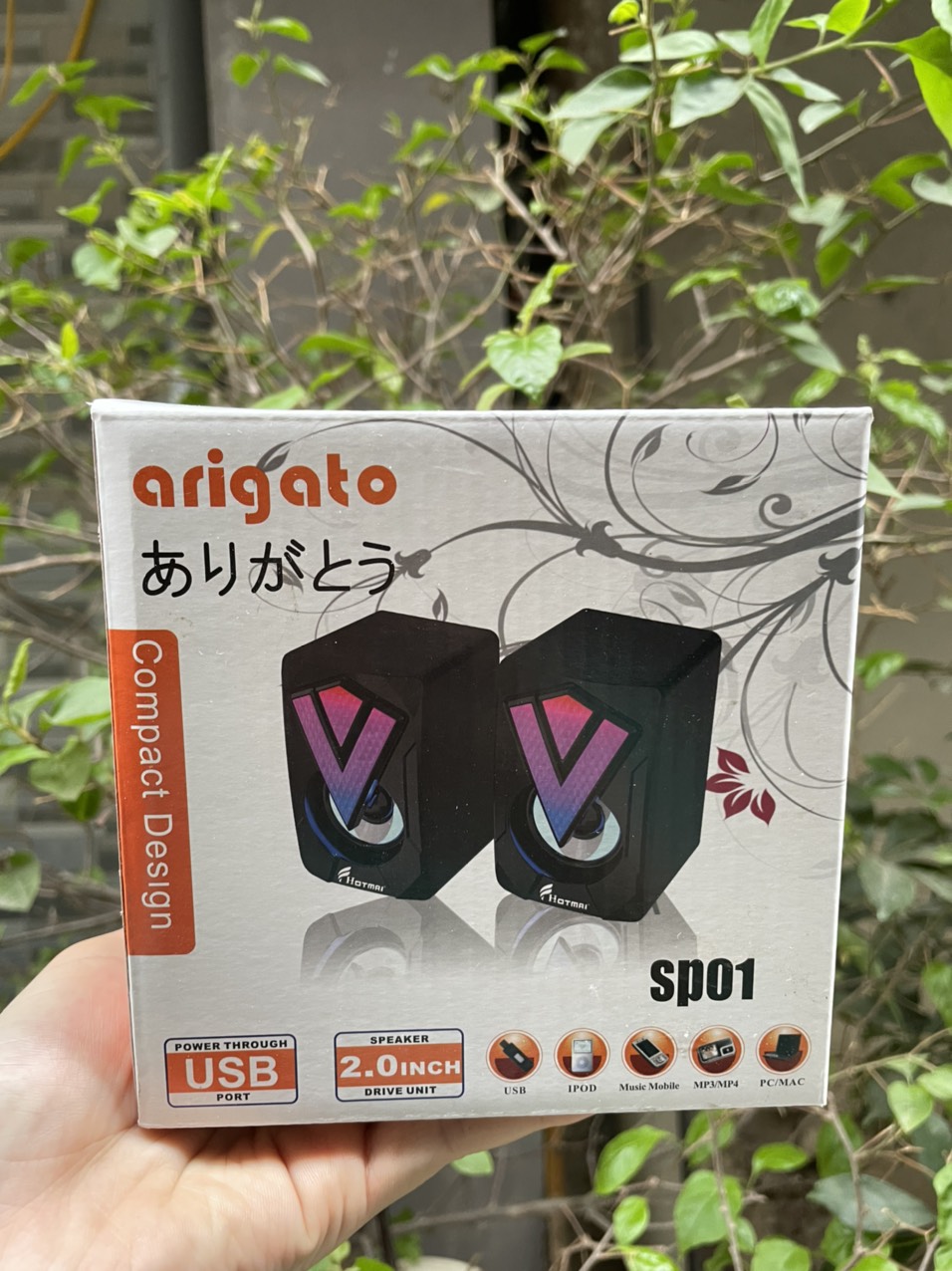 Loa máy tính arigato sp01 / k2045 nhỏ gọn nghe cực hay, giá rẻ