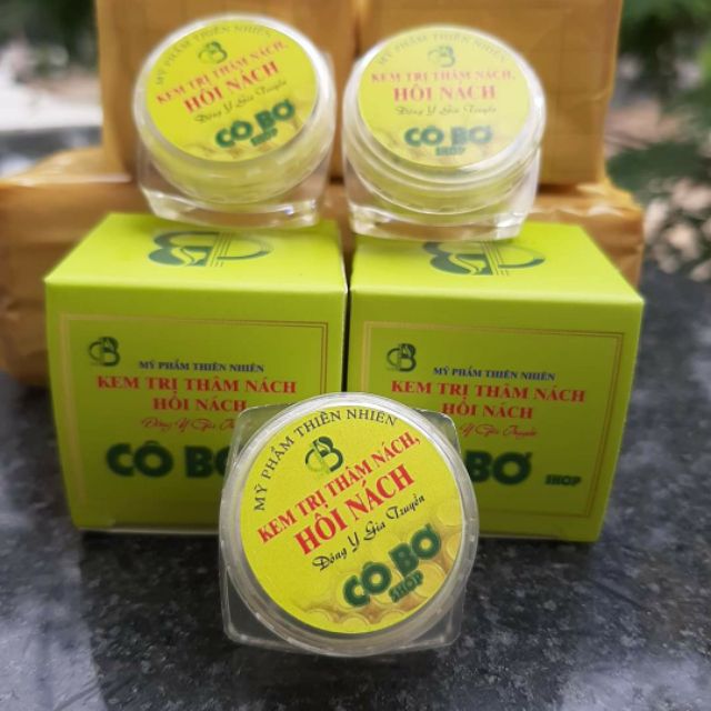 COMBO 3 HỘP KEM LOẠI BỎ THÂM NÁCH, HÔI NÁCH GIA TRUYỀN CÔ BƠ HẾT HÔI SẠCH THÂM CHỈ SAU 3 TUẦN
