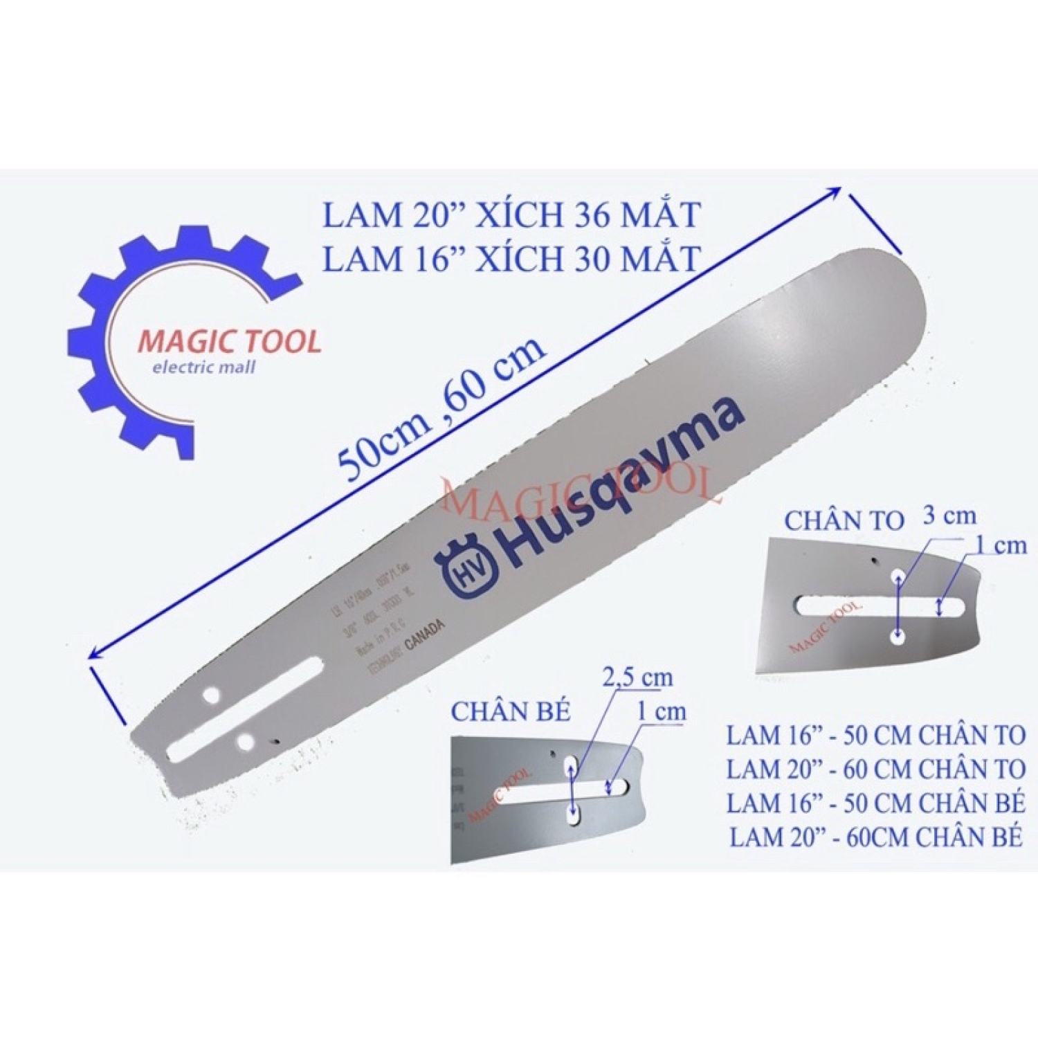 Lam cho máy cưa xích husqvarna 40 50 60 70 80