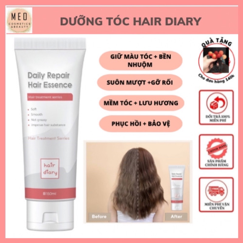 Hoàn tiền 15% - tinh chất dưỡng tóc hair diary daily repair essence