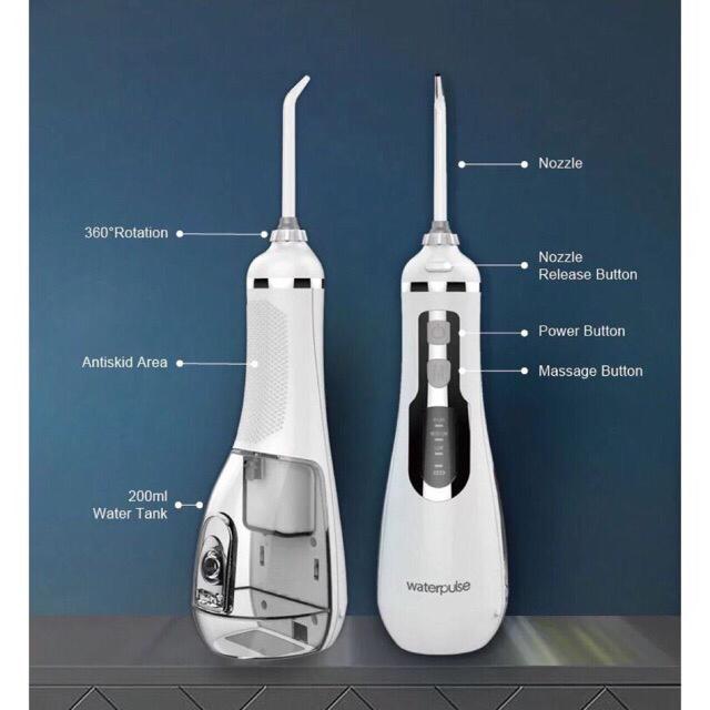 Máy tăm nước cá nhân Waterpulse V500 - Dinh Dinh Máy Làm Đẹp