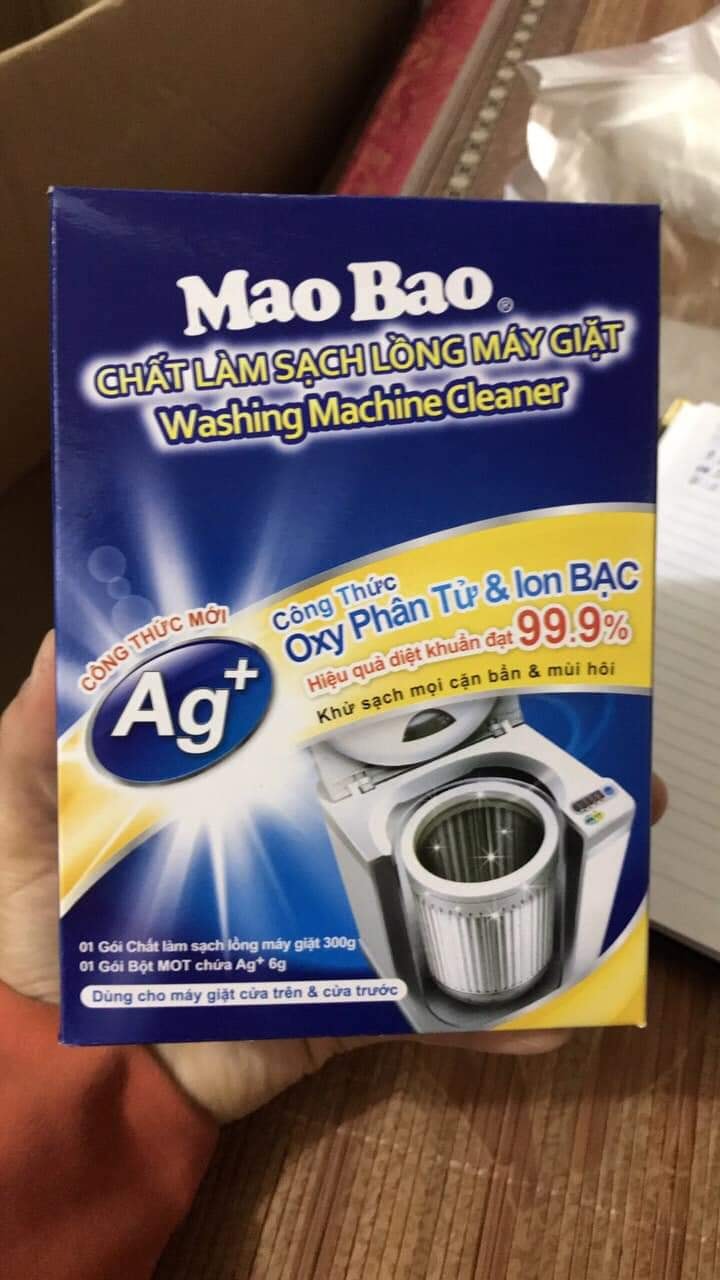 Tẩy lồng máy giặt Mao Bao