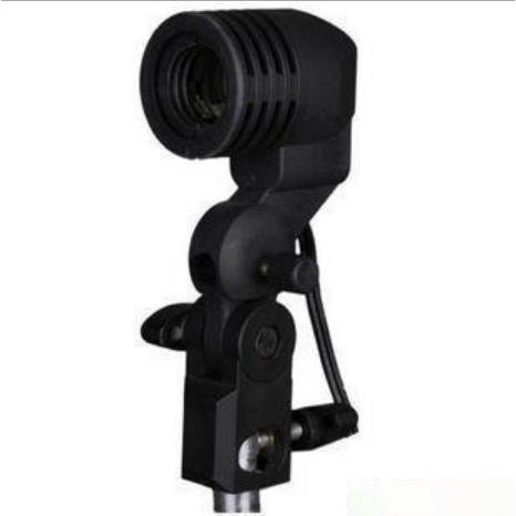 2F07 Đui đèn xoáy e27 treo giá live stream gật gù chụp chân dung có công tắc