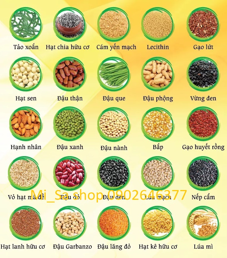 COMBO 2 LON SỮA HẠT DINH DƯỠNG 25 GREEN NUTRI SINGAPORE (Lon 750g) - Hàng nhập khẩu