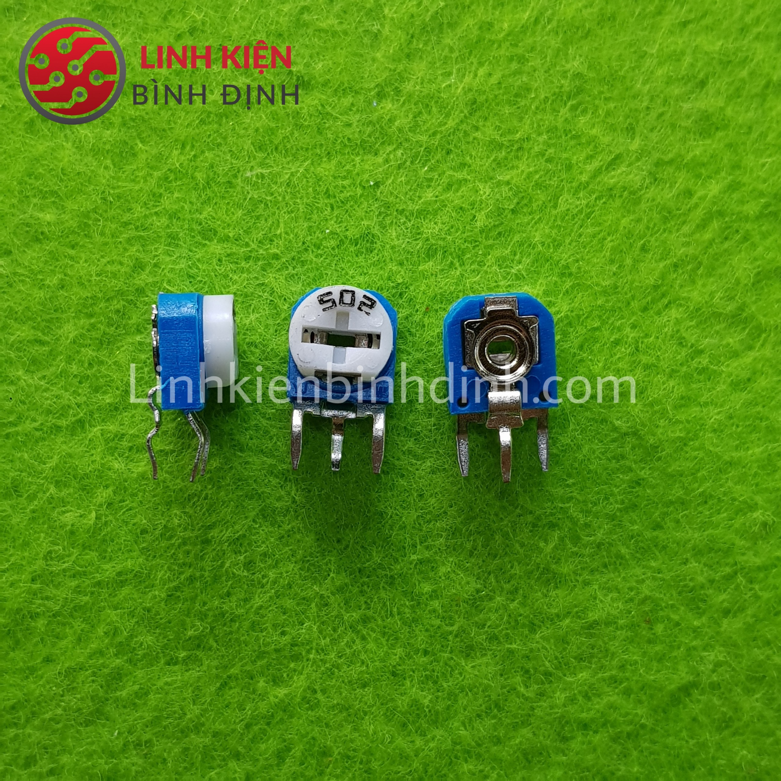 Túi 10 biến trở tam giác biến trở cúc áo vr 502
