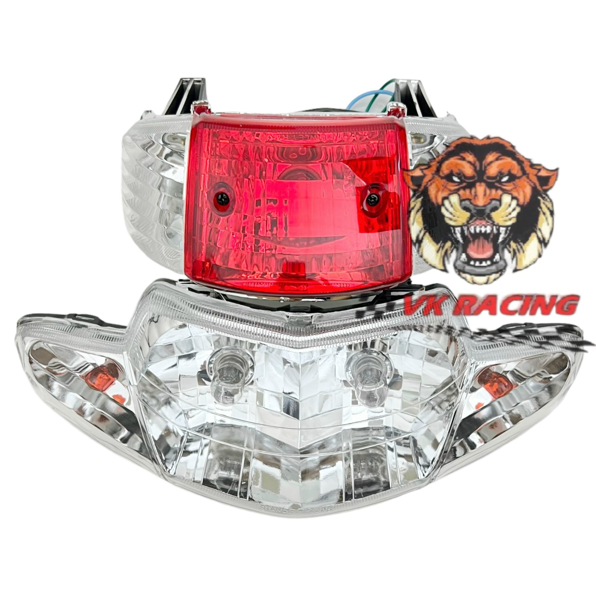 Combo chóa đèn đuôi đèn xi nhan Wave alpha-Wave Zx-Wave nhỏ-Wave 2001