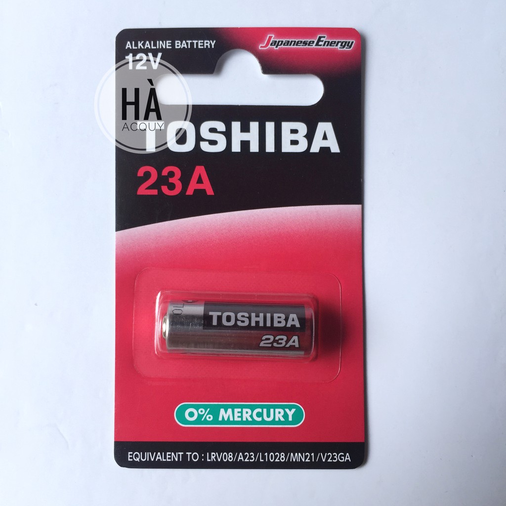 Pin chuông toshiba alkaline 23a,12v - chính hãng