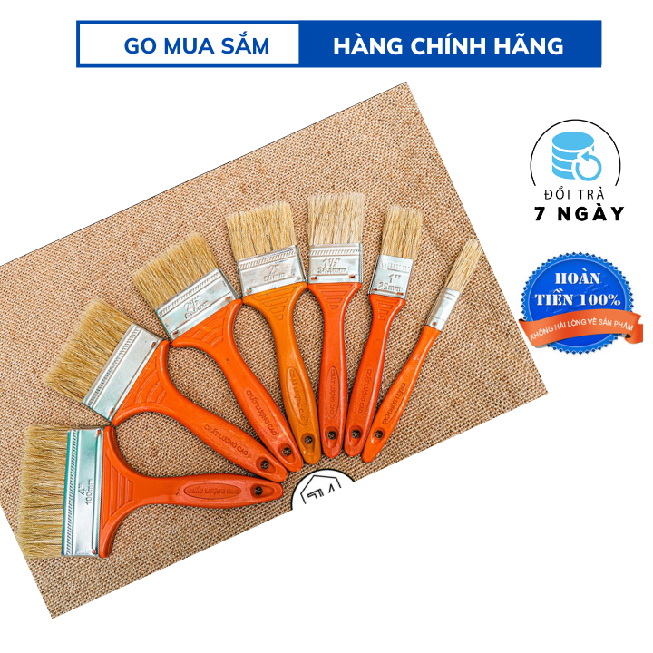 Chổi quét sơn - cọ quét sơn chất lượng cao đủ kích cỡ 0.5, 1, 1.5, 2, 3, 4