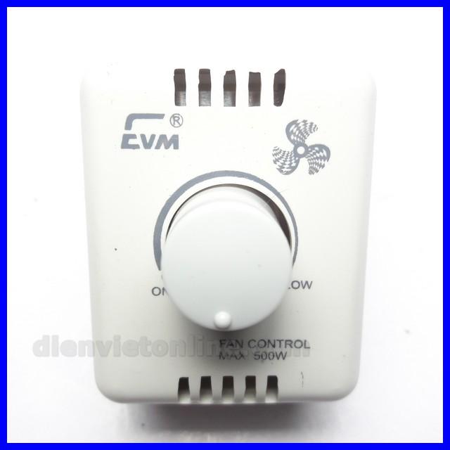 Dimmer ( đèn, quạt ) EVM Nổi loại tốt - Điện Việt