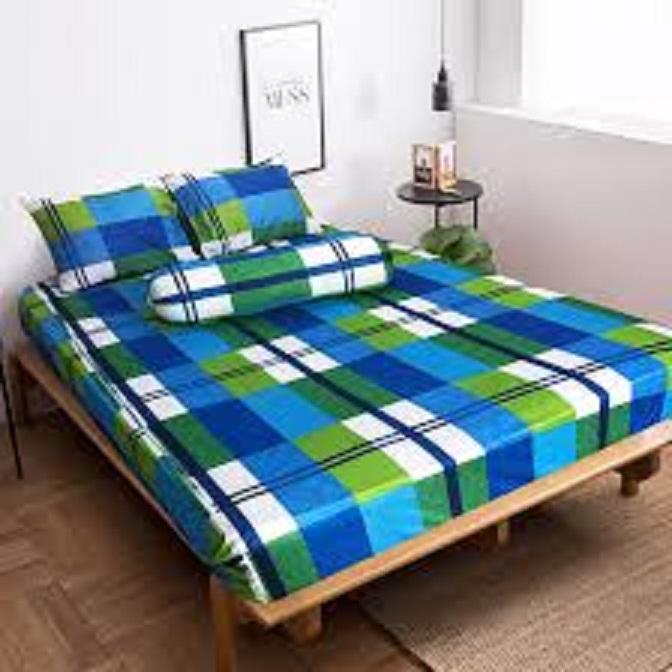 Drap nệm thun lạnh (ga nệm thun lạnh) 1m8 x 2m  (Giao màu ngẫu nhiên)