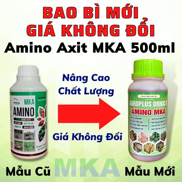 Phân bón lá Amino MKA Mekongagri bổ sung amino acid