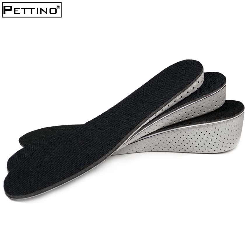 [VOUCHER 30K - MUA 2 GIẢM 5%] 01 cặp Lót giày TĂNG CHIỀU CAO cho cả nam, nữ; tăng từ 1.5cm, 2.5cm, 3.5cm cho đôi chân êm ái, thoáng khí, không mùi PETTINO - LLTX03