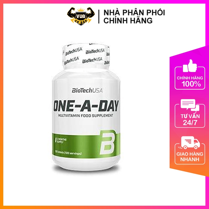 Vitamin Tổng Hợp One A Day BioTechUSA Hộp 100 Viên
