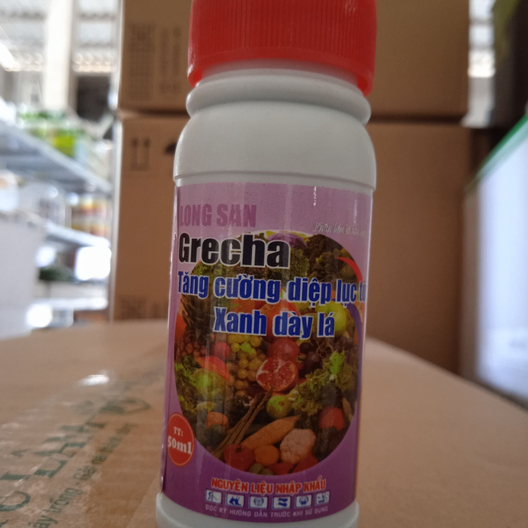 Phân bón Grecha bổ sung vi lượng xanh dày lá ngừa càng lá xoắn lá