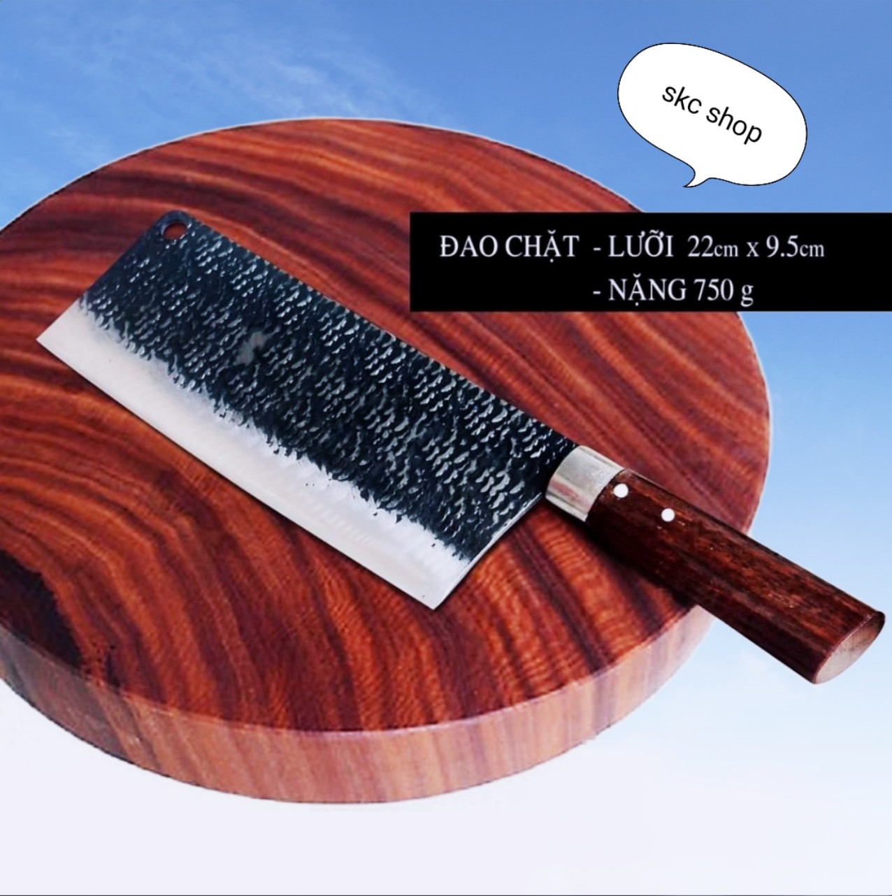 [ GIÁ SỐC ]  Dao Phở rèn thủ công từ nhíp ô tô làng nghề rèn phúc sen sashimi