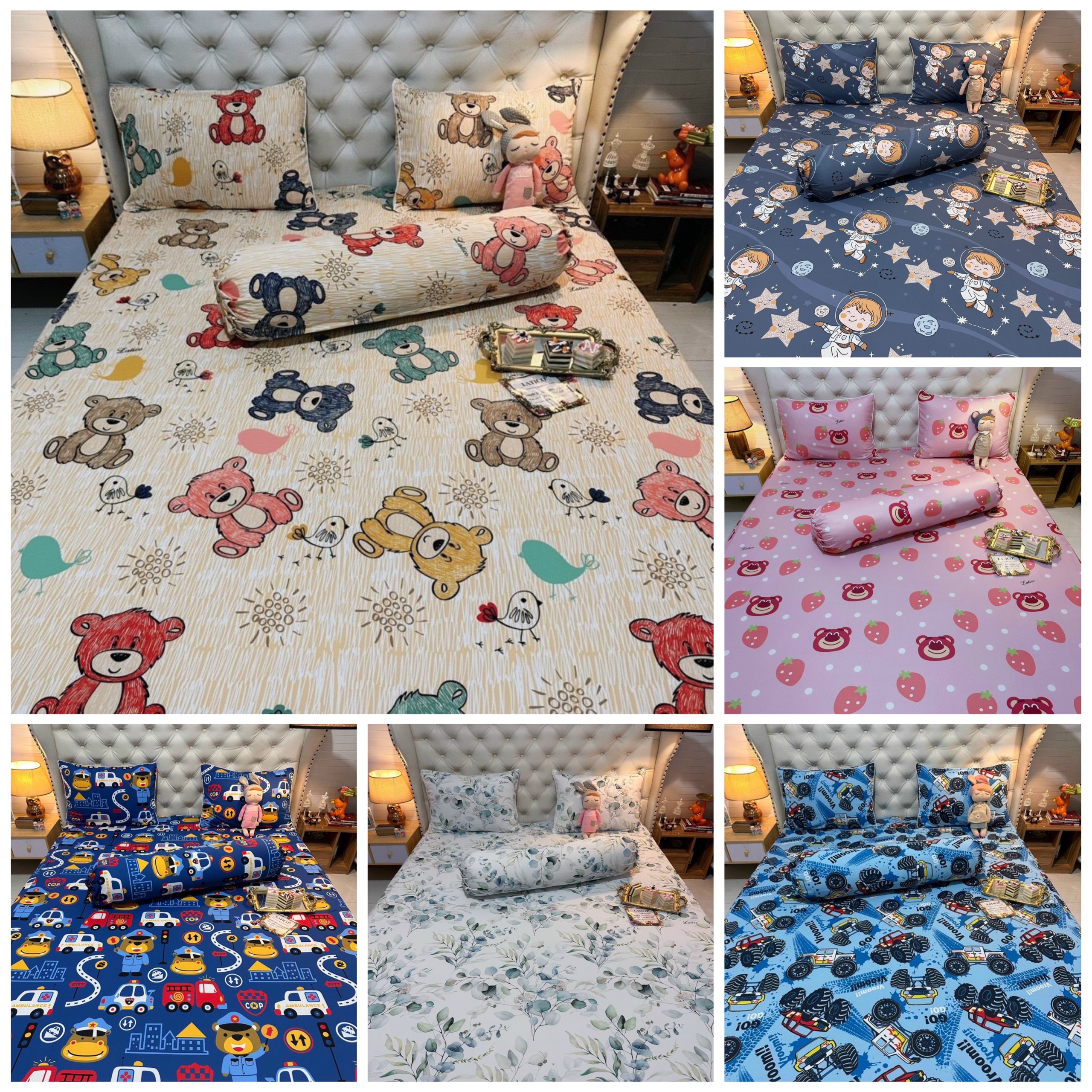 Bộ drap ga thun siêu lạnh lụa chất cực mát