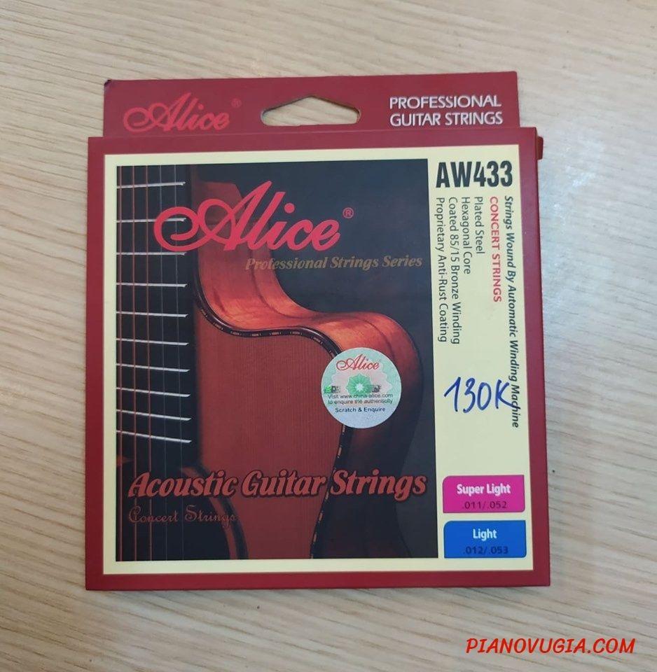 Dây đàn guitar acoustic alice aw433