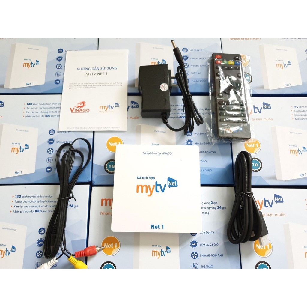 BOX SMART MYTV NET 1C - 2021 RAM 2G-ROM 16GB CHÍNH HÃNG