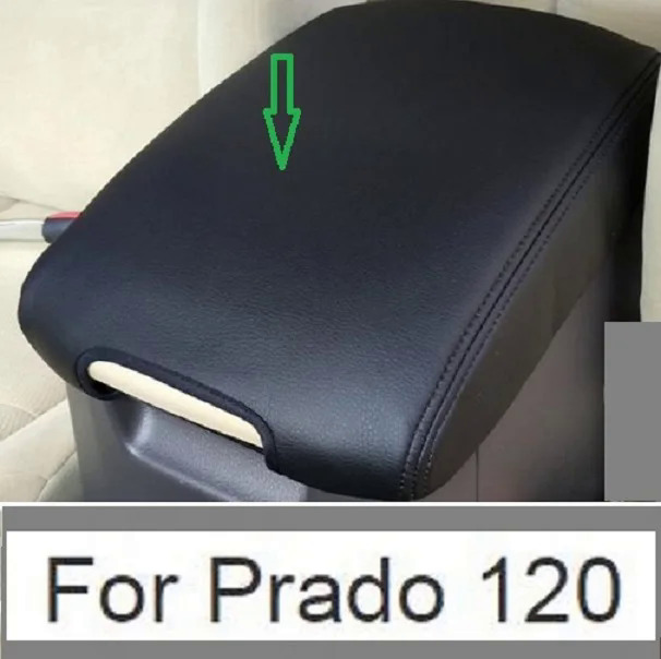 Microfibre da trung tâm tay vịn bìa cho TOYOTA LAND CRUISER 120 Prado 120 2003 2004 2006 2007 2008 2009 Phụ Kiện Xe Hơi