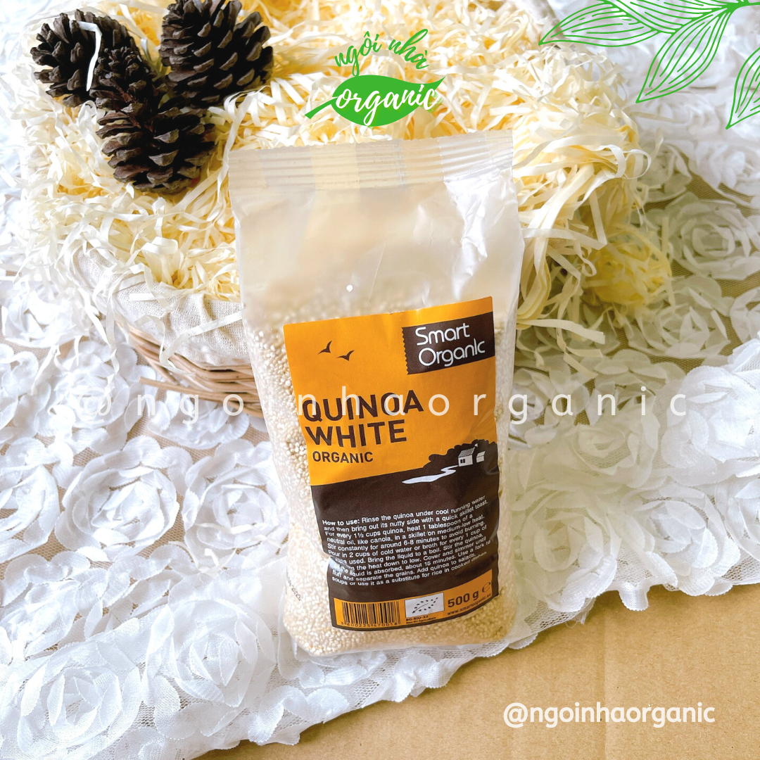 Hạt diêm mạch trắng hữu cơ Smart Organic
