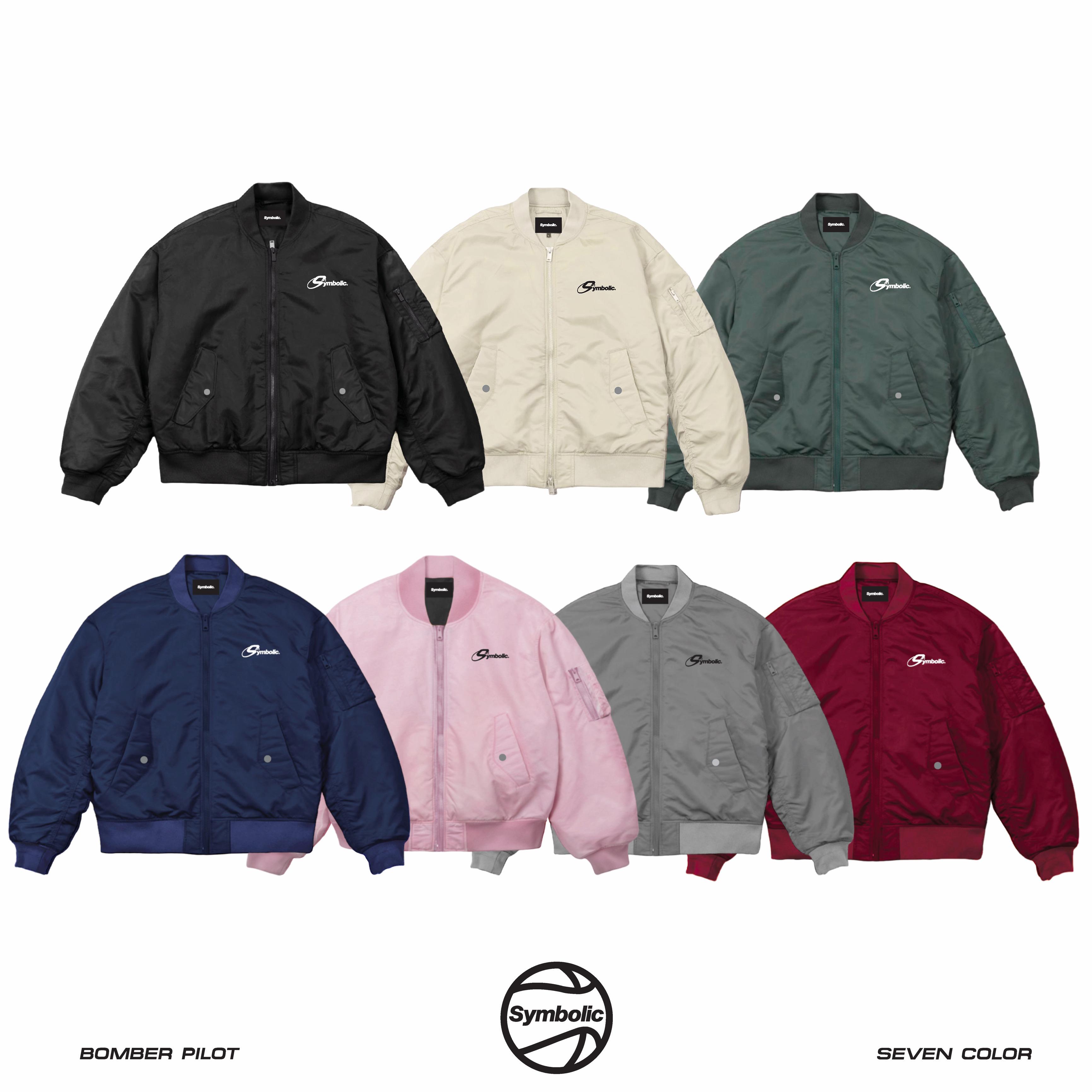 Áo khoác Bomber Pilot Oversized Jacket Symbolic