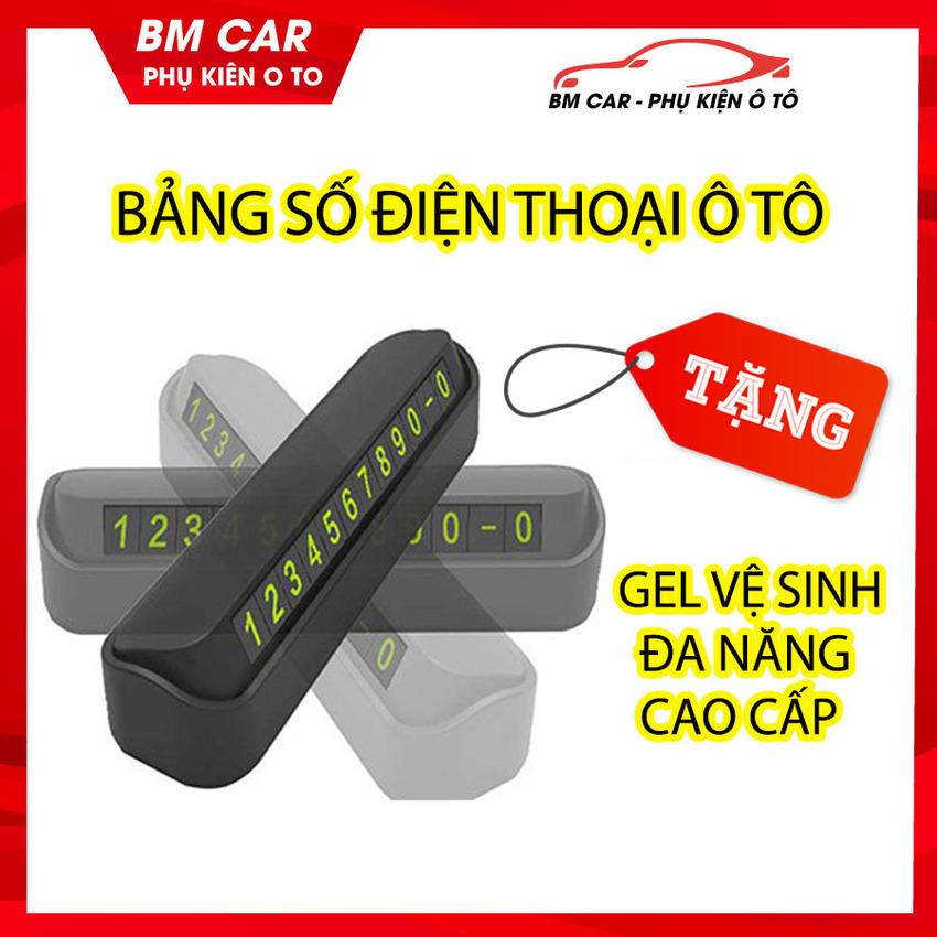 Bảng để lại số điện thoại đỗ xe trên ô tô SIÊU TIỆN DỤNG phiên bản mới